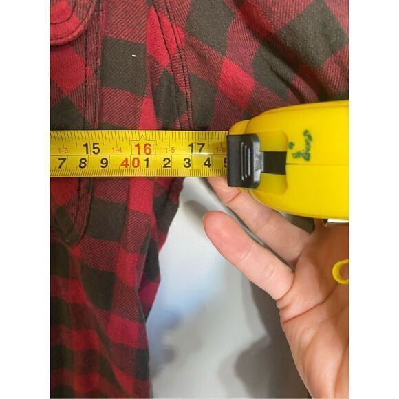 Men’s Dukes Bark Black And Red Button Down Top Size Small 100 Percent Cotton - Picture 5 of 6